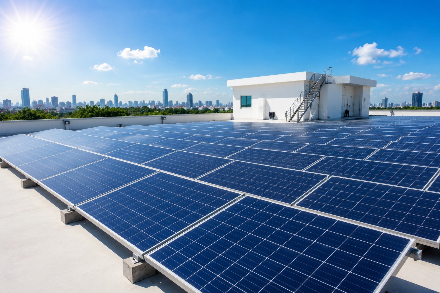 RCC Rooftop Solar Installation