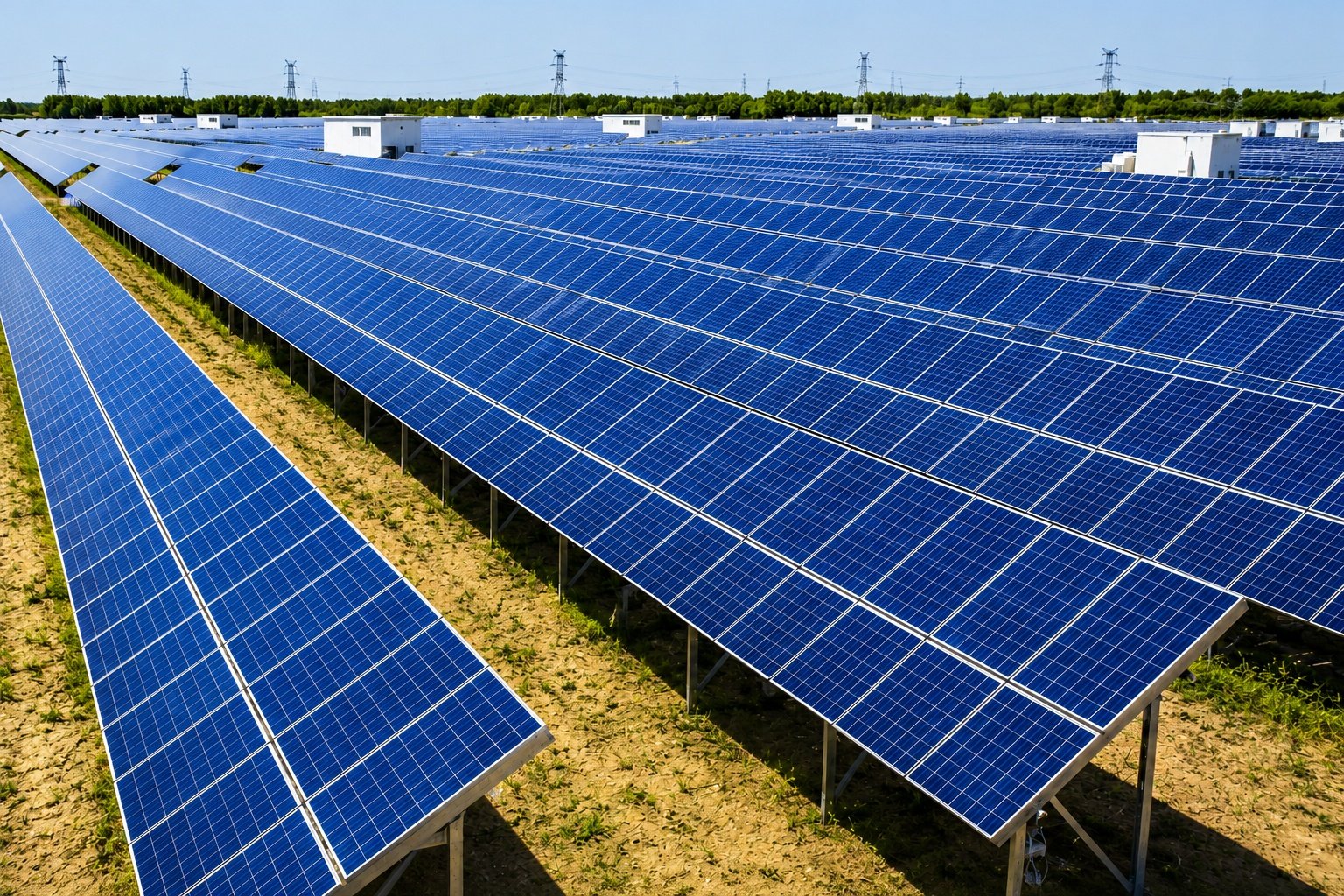 Ground Mount Solar Installation